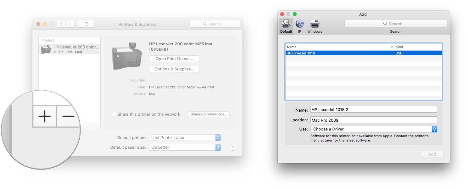 download hewlett packard printer drivers for mac